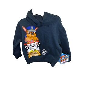 Nickelodeon Paw Patrol Toddler Boys Navy Blue Hoodie and Gray Pants Set 12M